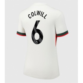 Dámské fotbalový oblečení Chelsea Levi Colwill #6 Venkovní košile 2025-26 Krátkým Rukávem